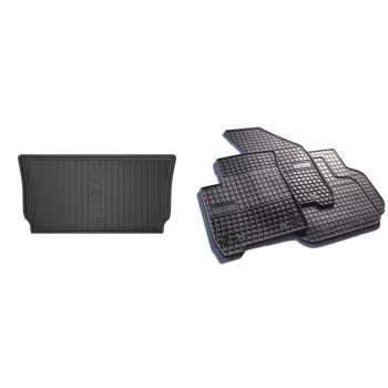   Prémiové gumové koberce a vana do kufru Smart Fortwo 2dveřový 2015- (frogum_DZ414143_ET547495_1)