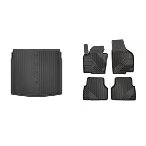 Prémiové gumové autokoberce a gumová vana do kufru VOLKSWAGEN Tiguan All-Space 5-dveřový 2015- (frogum_DZ414921_77407619_1)