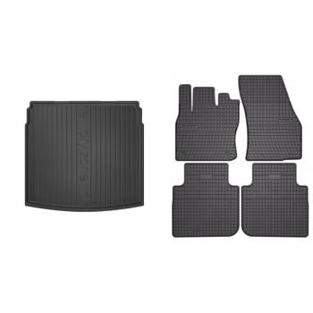   Prémiové gumové autokoberce a gumová vana do kufru VOLKSWAGEN Tiguan All-Space 5-dveřový 2015- (frogum_DZ414921_ET445543_1)