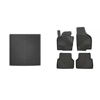   Prémiové gumové autokoberce a gumová vana do kufru VOLKSWAGEN Tiguan All-Space 5-dveřový 2015- (frogum_DZ414945_77407619_1)