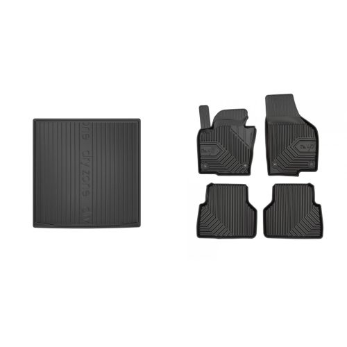 Prémiové gumové autokoberce a gumová vana do kufru VOLKSWAGEN Tiguan All-Space 5-dveřový 2015- (frogum_DZ414945_77407619_1)