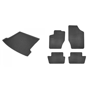   Prémiové gumové koberce a vana do kufru Peugeot 307 SW kombi 5dveřový 2002-2008 (frogum_DZ548232_ET632_1)