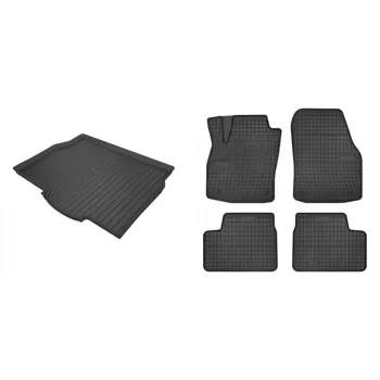   Prémiové gumové autokoberce a gumová vana do kufru OPEL Astra H Hatchback 5-dveřový 2004-2009 (frogum_DZ548249_ET0694_1)