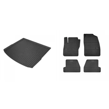   Prémiové gumové autokoberce a gumová vana do kufru FORD Focus III. combi 5-dverový 2011-2015 (frogum_DZ548621_ET0308_1)