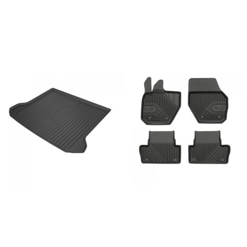 Prémiové gumové autokoberce a gumová vana do kufru Volvo XC60 5-dveřový 2008-2017 (frogum_DZ548874_77408517_1)