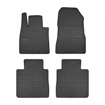   Zesílená oblast paty Gumové autokoberce NISSAN Note II 2013- (456)