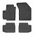 Zesílená oblast paty Gumové autokoberce FIAT Sedici 2006-/Suzuki Swift III 2005-/Suzuki SX4 I 2006-2013 Suzuki Swift