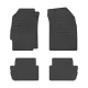 Zesílená oblast paty Gumové autokoberce Chevrolet Spark M300 2009-2015 (698)