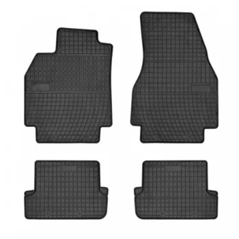   Zesílená oblast paty Gumové autokoberce RENAULT Megane II 2002-2006 (750)