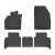 Zesílená oblast paty Gumové autokoberce RENAULT Scenic II 2003-2009/Scenic III 2009-/Scenic III Grand 2009- (754)