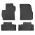 Zesílená oblast paty Gumové autokoberce Mazda 5 2005-2010/Mazda Premacy II 2005-2010 (863)