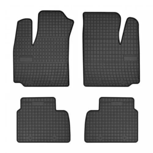 Zesílená oblast paty Gumové autokoberce FIAT Doblo I 5 osobní 2001-2008 (911)