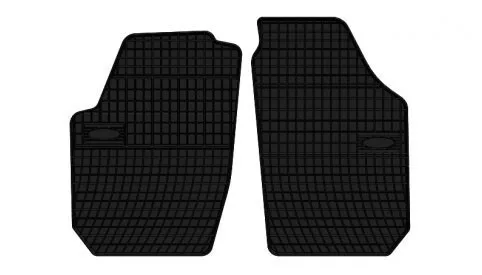 Zesílená oblast paty Gumové autokoberce SKODA Roomster Praktik 2006- (363P)