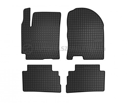 Zesílená oblast paty Gumové autokoberce garnitúra HYUNDAI Kona 2017- (401990)