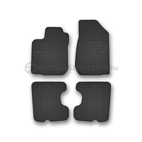 Zesílená oblast paty Gumové autokoberce garnitúra Dacia Sandero/Stepway 2013-2018 (ET402263 je nové číslo produktu)