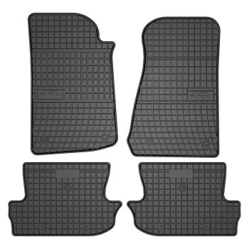   Zesílená oblast paty přesně padnoucí Gumové autokoberce Jeep Wrangler IV SUV, kromě Rubicon od 2017