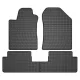 Zesílená oblast paty přesně padnoucí Gumové autokoberce TOYOTA Verso 2009-