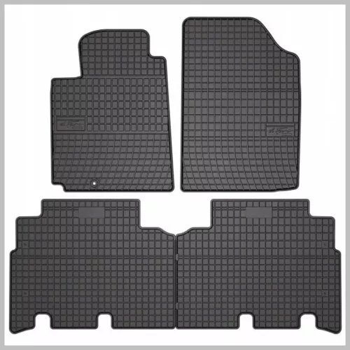 Zesílená oblast paty přesně padnoucí Gumové autokoberce TOYOTA Yaris Verso 5-dverový (hatchback) 1999-2005