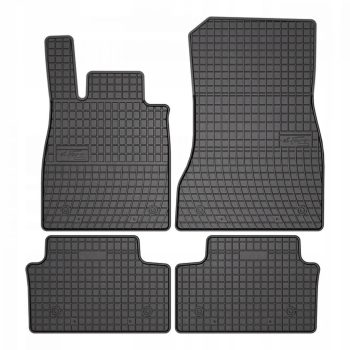   Zesílená oblast paty přesně padnoucí Gumové autokoberce Bmw 5 G60 4-dverový (Limuzin) 2023-