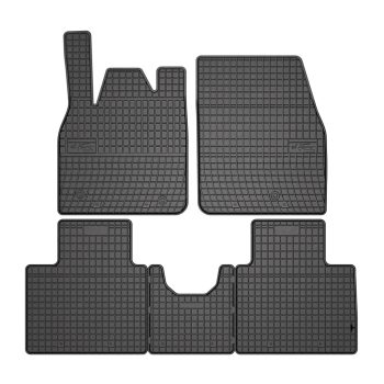   Zesílená oblast paty přesně padnoucí Gumové autokoberce FORD Mustang Mach-E crossover od 2020