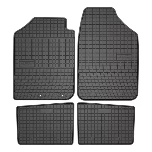 Zesílená oblast paty přesně padnoucí Gumové autokoberce Dacia Spring 2021-