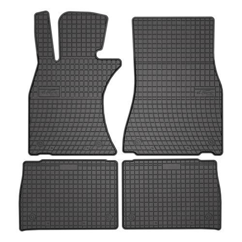 Zesílená oblast paty přesně padnoucí Gumové autokoberce Lexus LS IV sedan 2006-2017