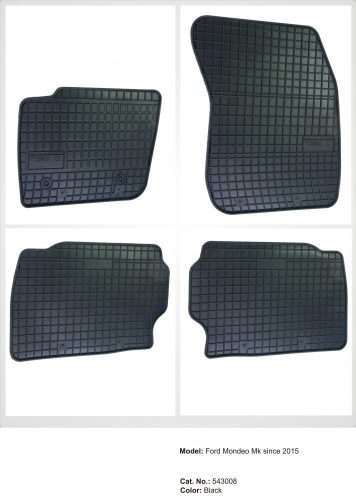 Zesílená oblast paty Gumové autokoberce FORD Mondeo? MKV 2015- (543008)