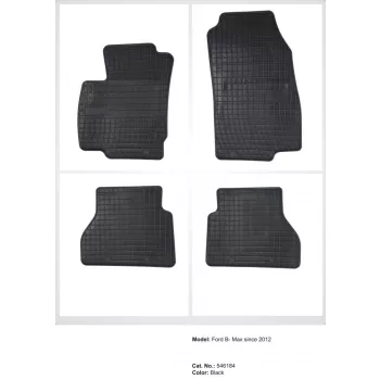   Zesílená oblast paty Gumové autokoberce FORD B-Max 2012- (546184)