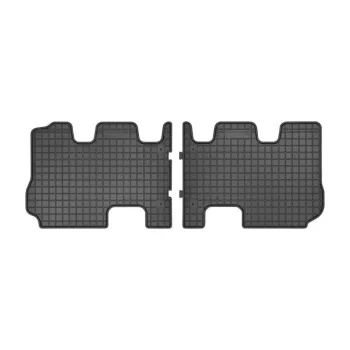   Zesílená oblast paty Gumové autokoberce Kia Sorento III 3. řada 2015-/HYUNDAI Santa Fe III 3. řada 2013- (546528)