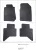 Zesílená oblast paty Gumové autokoberce ISUZU D-MAX 2011- (546672)