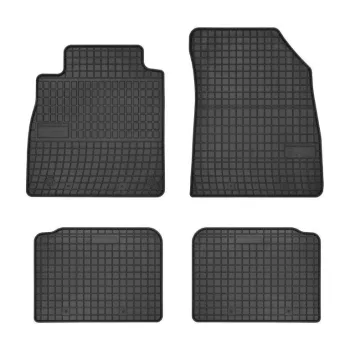   Zesílená oblast paty Gumové autokoberce NISSAN Micra 5-dverový zkosený zadní 2016- (547945)