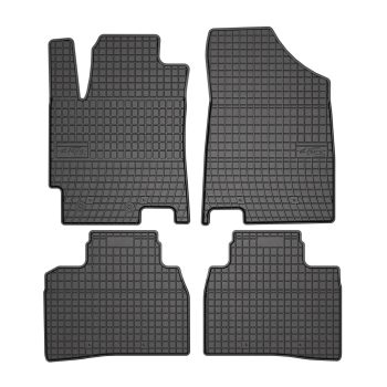   Zesílená oblast paty přesně padnoucí Gumové autokoberce JAC J7 Plus liftback since 2024