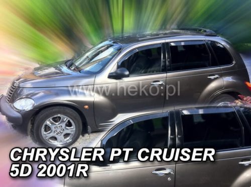 Heko 4 Dílčí deflektor  Chrysler PT Cruiser 5 dveře 1999-2008 (10405)