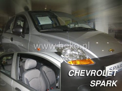 Heko 2 Dílčí deflektor  Chevrolet Spark 5 dveře hatchback 2005-2009 (10510)