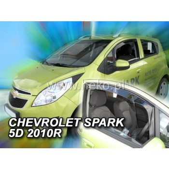   Heko 2 Dílčí deflektor  Chevrolet Spark 5 dveře hatchback 2010- (10530)