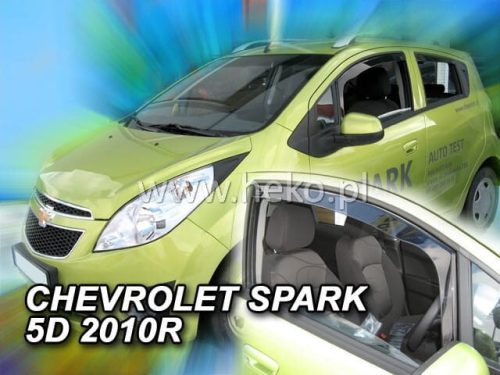Heko 2 Dílčí deflektor  Chevrolet Spark 5 dveře hatchback 2010- (10530)