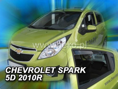 Heko 4 Dílčí deflektor  Chevrolet Spark 5 dveře hatchback 2010- (10531)
