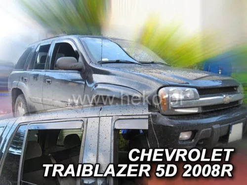 Heko 4-dílné ofuky oken Chevrolet Trail blazer 5dveřový všechny ročník- (10541)