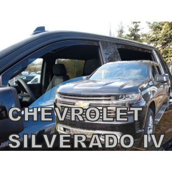   Heko 4 Dílčí deflektor  Chevrolet Silverado IV 4 dveře+ha. 2019-