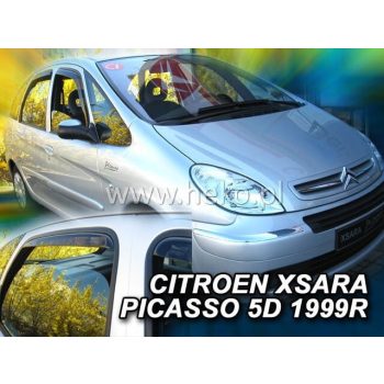   Heko 4 Dílčí deflektor  Citroen Xsara Picasso 5 dveře hatchback 2000-2007 (12219)