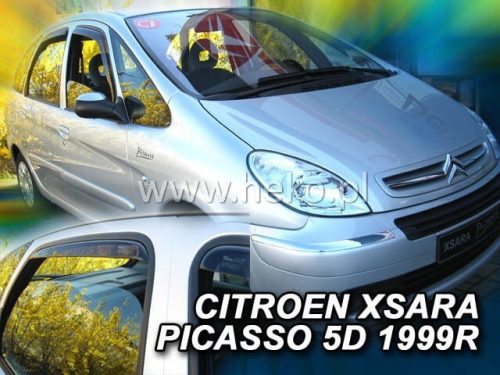 Heko 4 Dílčí deflektor  Citroen Xsara Picasso 5 dveře hatchback 2000-2007 (12219)