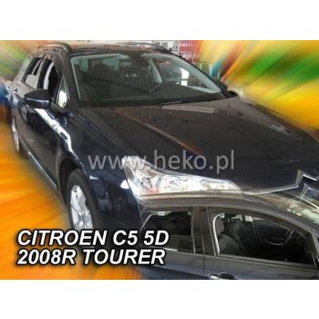   Heko 4 vícekusový Deflektor větru CITROEN C5 5-dveřový zkosený zadní/5-dveřový kombi 2008- (12244)