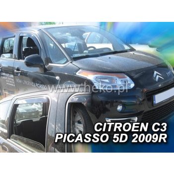   Heko 4 Dílčí deflektor  Citroen C3 Picasso 5 dveře 2009- (12247)