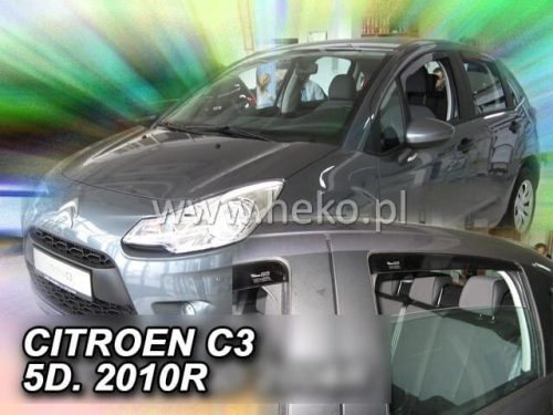 Heko 4 Dílčí deflektor  Citroen C3 5 dveře 2009-2017 (12249)