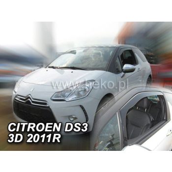   Heko 2 Dílčí deflektor  Citroen DS3 5 dveře 2009- (12253)