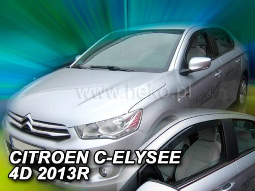 Heko 2 Dílčí deflektor  Citroen C-Elysee 4 dveře 2013- (12256)