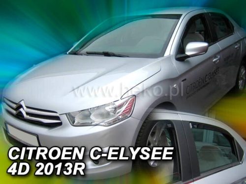Heko 4 Dílčí deflektor  Citroen C-Elysee 4 dveře 2013- (12257)