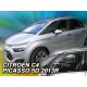 Heko 2 kusový deflektor větru CITROEN C4 Grand Picasso 5-dveřový 2013-, CITROEN C4 Picasso 5-dveřový 2013- (