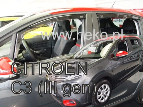 Heko 4 Dílčí deflektor  Citroen C3 5 dveře 2017- (12266)