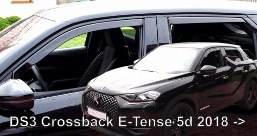 Heko 4 Dílčí deflektor  Citroen DS3 Crossback E-Tense 5 dveře+ha HB 2018-
